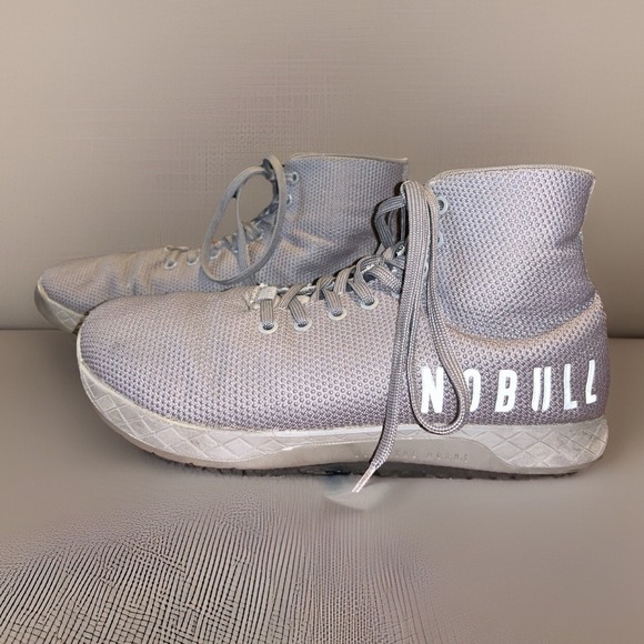 NOBULL Men's High-Top Outwork‎ Sneaker In Arctic Grey Size 9.5 - Picture 1 of 8